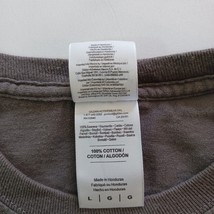 Gildan Ultra Cotton Colbert Heights Wilcats Men's Gray T-Shirt Long Sleeve Large image 4