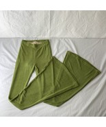 NEW Princess Polly Boogie Flare Pants in Size 2 Green $55 New With Tags ... - £36.60 GBP