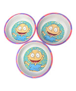 Vintage Rugrats Plastic Bowl Set of 3 1997 Nickelodeon Viacom - €20,21 EUR
