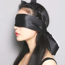 Satin Bandage Blindfold Eye Mask Sexy Playsuit Lingerie Accessories - £7.79 GBP