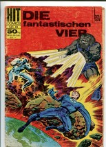 Fantastic Four - Die Fantastischen #45 1968 German EDITION-JACK Kirby ART-good - £44.19 GBP