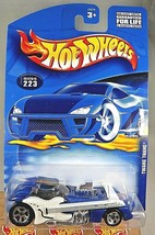 2000 Vintage Hot Wheels Collector #223 TWANG THANG Blue w/Silver Strings w/5 Sp - £6.22 GBP