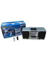 Sanyo CWM-480 BassXpander CD Portable Radio Cassette Recorder w/ Remote ... - $101.27