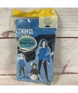 Vintage Navy Stretch Tights Children Kids Non-Run Size 12-14 80- 110lbs NOS - $12.18 CAD