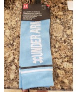 UNDER ARMOUR GIRL&#39;S YOUTH BLUE GRAY GREY POLYESTER SPORT LEG WARMERS $20... - $11.87