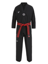 PROSPECS V-Neck Taekwondo Uniform Black Sports Training Dobok Jacket Pan... - $53.31+