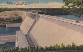 Bull Shoals Dam Powerhouse Arkansas AR Ozarks Postcard A07 - £2.37 GBP