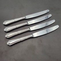 Wallace Silversmiths Barocco Pierced Knives Set of 4 Stainless Steel - £28.58 GBP