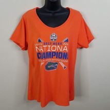 Florida Gators Womens T Shirt Size XL 2017 NCAA World Series National Ch... - £9.48 GBP