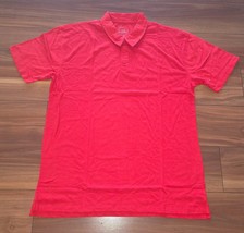 True Classic Red Short Sleeve Polo Shirt Men&#39;s Size XL NEW - $221.12 MXN