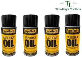 AMES TapeTech Bazooka Oil Drywall Taping Tool Lubricant 8 oz- case of 4 - £46.42 GBP