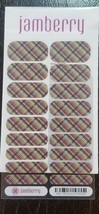JAMBERRY Nail Wraps ~ October 2016 Classic Stylebox ~ PLAID ~ Full Sheet - $21.66