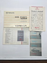 1998 Toyota Corolla Original Owner`s Manual, 2 Supplements &amp; Pocket Manual - £23.55 GBP