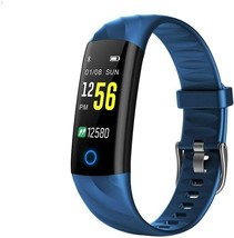 Fitness Tracker Smart Watch,IP68 Waterproof Activity Tracker Smart Watch (Blue) - £19.44 GBP