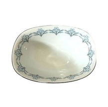 Vintage Franconia Krautheim Deep Serving Bowl White Porcelain Platinum Rim - £71.17 GBP