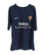 Nike Barcelona FCB Barca Academy Soccer Miami Youth XL Blue Jersey Shirt - $20.29 CAD
