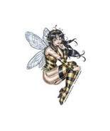 Del&#39;s Honey Fairy Decorative Sticker Decal By Delphine Levesque Demers - $8.99