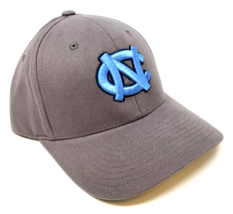 Unc University Of North Carolina Tarheels Grey Curved Bill Adjustable Hat Cap - £13.40 GBP