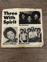 Deniece Williams/The Emotions/Ramsey Lewis - Three With Spirit 1976 PROMO 33 1/3 - £3.20 GBP