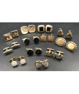 Lot of 12 Different Vintage Gold Tone Cufflinks Krementz Swank Hickok - $51.22