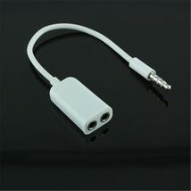Male to Female Dual Port 3.5mm Earphone Headphone Audio Splitter Cable A... - $5.87