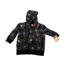 New Halloween Hoodie Boys Infant Baby Size 12 Months Black Webs Spiders ... - £9.66 GBP