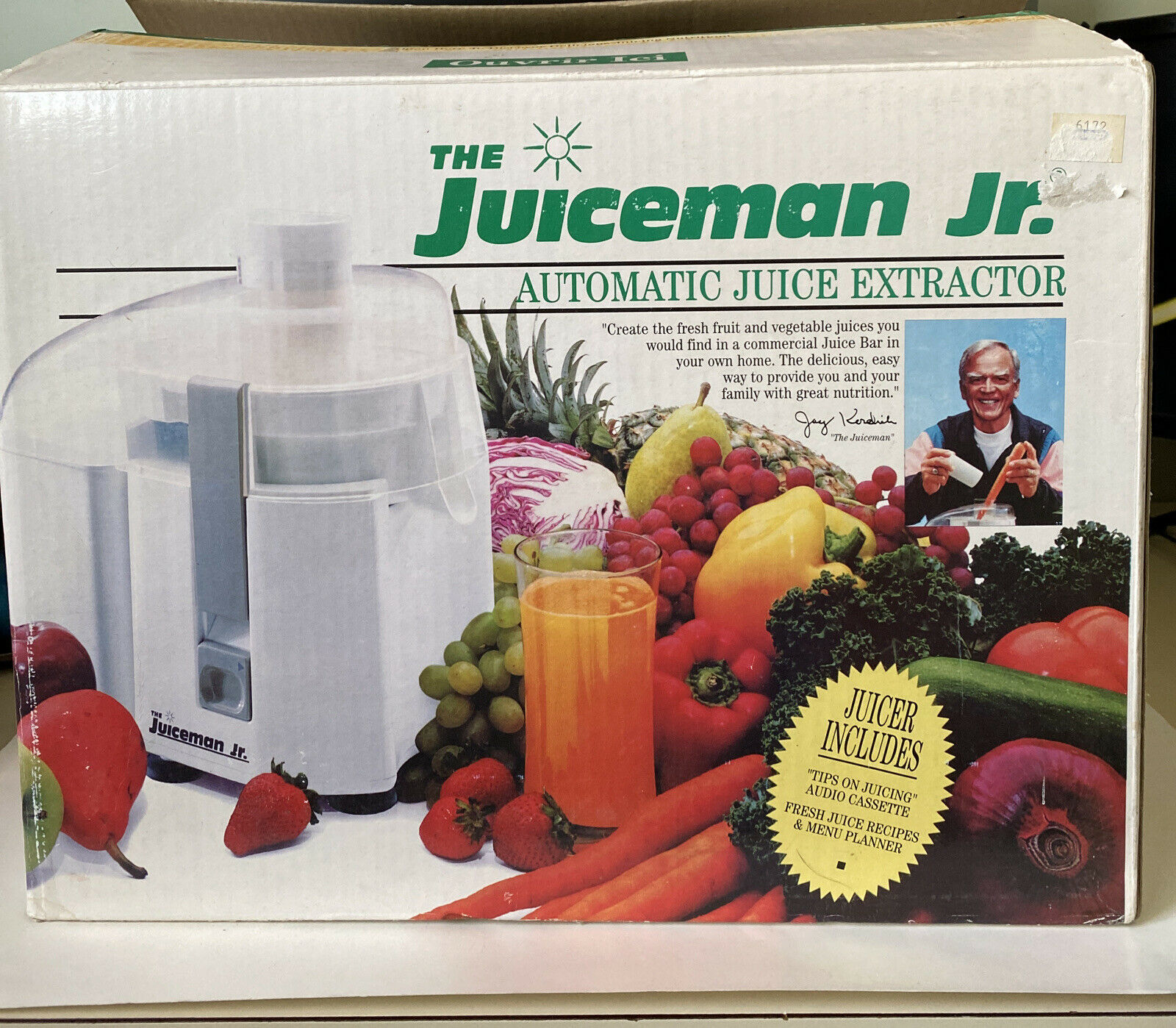 The Juiceman Jr. Model Juice Extractor Never Used Power Cord Broken Off - $38.69