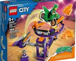 LEGO 60359 City Stuntz Dunk Stunt Ramp Challenge 144 Pcs NEW (Damaged Box) - $16.82