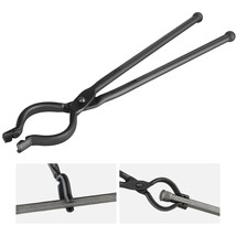VEVOR Blacksmith Tongs, 18" V-Bit Bolt Tongs, Carbon Steel Forge Tongs with A3 S - $1,512.42 MXN