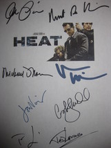 Heat Signed Film Movie Script Screenplay X8 autograph Al Pacino Robert De Niro V - £15.97 GBP