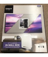 Legrand Sanus TV Media In-Wall Recessed 17" Box White SA-IWB17-W1 NO TEMPLATE - $59.99