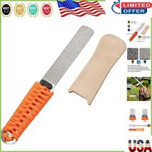 Dual-Grit Diamond Sharpening Stone 325/1200 with Leather Strop for Super... - $1,107.60 MXN