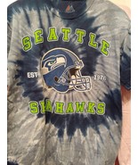 SEATTLE SEAHAWKS  Swirl Tie Dye  T-Shirt NFL New with Tags - $41.01 CAD