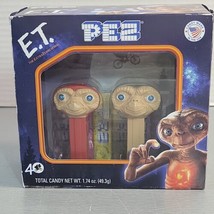PEZ Candy Dispenser E.T. 40th Anniversary Gift Set Extraterrestrial NEW ... - $9.11