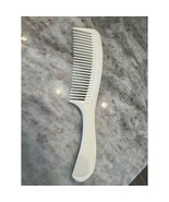 Clinique Hair Comb Wide Tooth Detangling White Plastic With Handle - $19.30