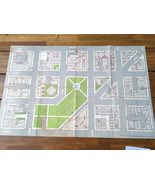 *Damaged* TSR 1986 Marvel Super Heroes Advanced Set Map Only  - $404.14 MXN