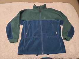 Vintage Early Winters Pile Fleece Jacket Mens XL Colorblock Full Zip USA... - $37.09