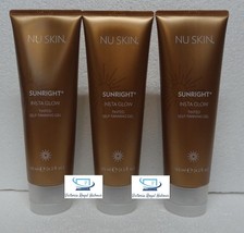 Three pack: Nu Skin Nuskin Sunright Insta Glow Tinted Self-Tanning Gel 1... - £61.43 GBP
