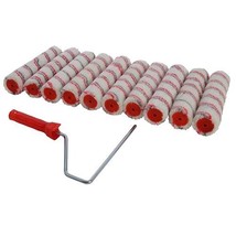 LARGE METAL ROLLER FRAME &amp; 10 X 10&quot; SLEEVES DECORATING REFILL 60MM P228 - $465.37 MXN
