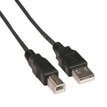 DIGITMON 2 Pack 6 FT Black A-Male to B-Male USB 2.0 High Speed Printer C... - £9.46 GBP