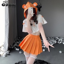 OJBK Women Schoolgirl Cosplay Costume Japanese Uniform Skirt (Premium Se... - $75.66
