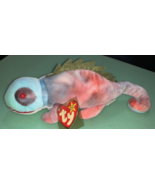 Ty Beanie Babies Iggy Rainbow Iguana 1997 *RARE, ERRORS* Excellent Retir... - $129.43 MXN