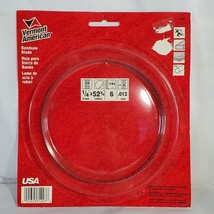 Vermont American Bandsaw Blade 1/4&quot; x 52-3/4&quot; 6 TPI Fine Wood PVC - £10.16 GBP