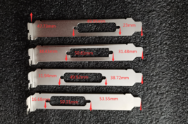 various sizes  DB25 LPT Parallel Port Printer PCI Slot Card Bracket - $2.10+