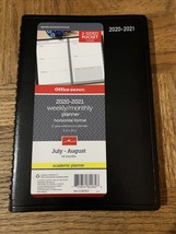 Office Depot 2020-2021 Weekly Monthly Planner - $7.46