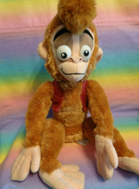 Disney Store Exclusive Authentic Aladdin’s Pet Monkey Abu Plush Animal 15&quot; - $22.51