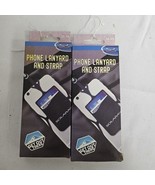 Solaray Black Cell Phone Lanyard And Strap With ID Pocket Lot Of 2 New - €8,49 EUR