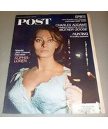 Saturday Evening Post Oct. 21, 1967 - Sophia Loren, Aberfan Wales Avalanche - $12.75