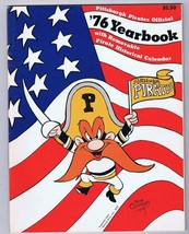 ORIGINAL Vintage 1976 Pittsburgh Pirates Yearbook Yosemite Sam Bob Clampett - $49.49