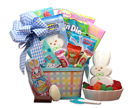 Easter Delights Easter Gift Basket - Easter basket gift - £27.35 GBP